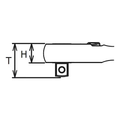 Ko-ken 1/4" Drive x 4.5" Reversible Ratchet