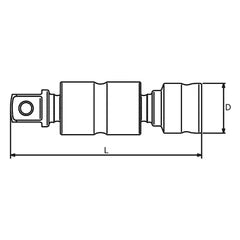 Ko-ken 3/8" Universal Joint