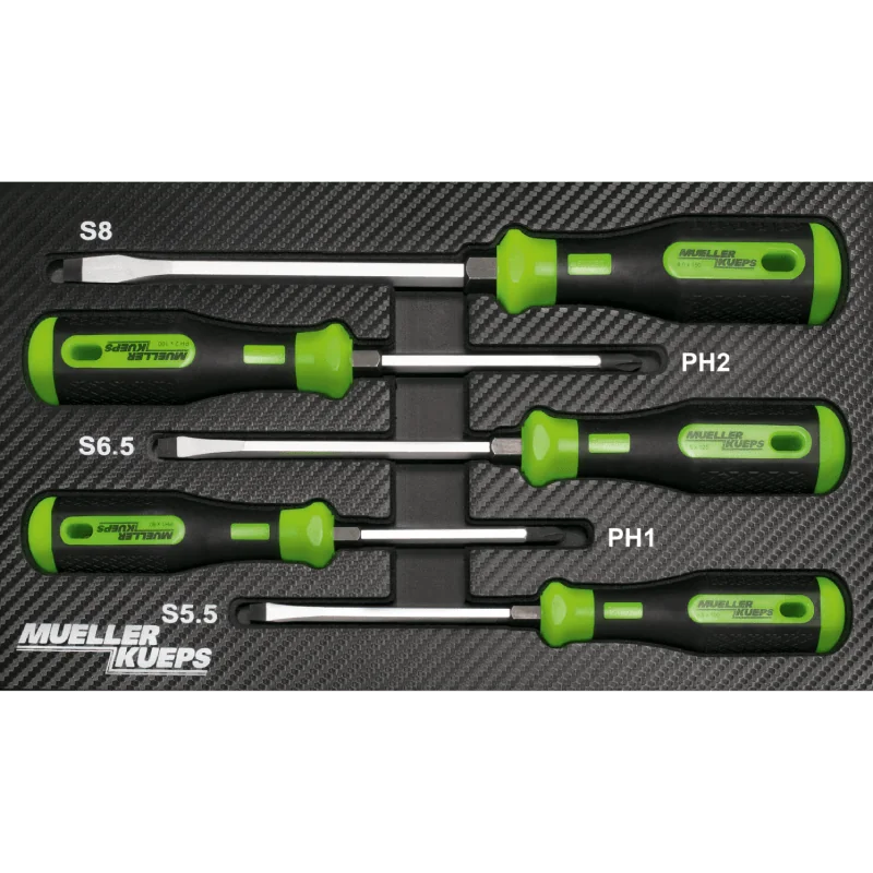 Mueller Kueps 5 Pc. Screwdriver Set