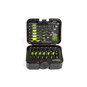 GRIPEDGE G-FORS Bolt Extractor Set — 14-Pc (Hammer-In, Left-Hand Drill Bits)