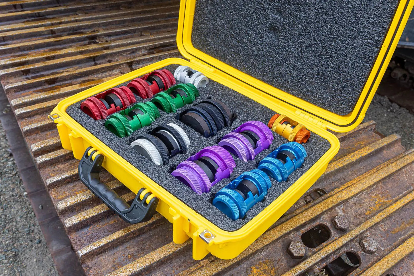 FlangeLock 08/32TBS Hydraulic Caps + Slugs Kit