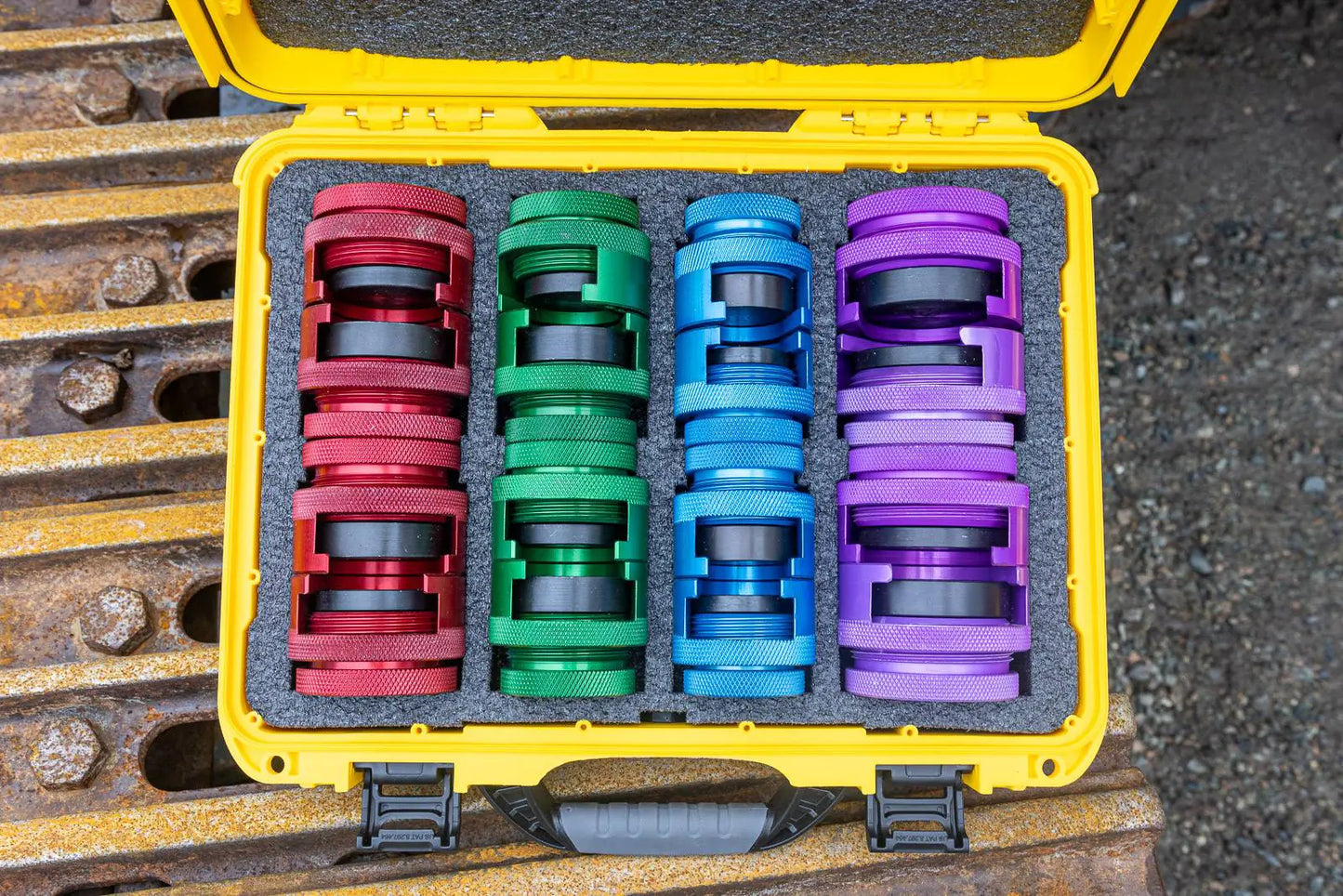 FlangeLock 12/24TBS Hydraulic Caps + Slugs Kit