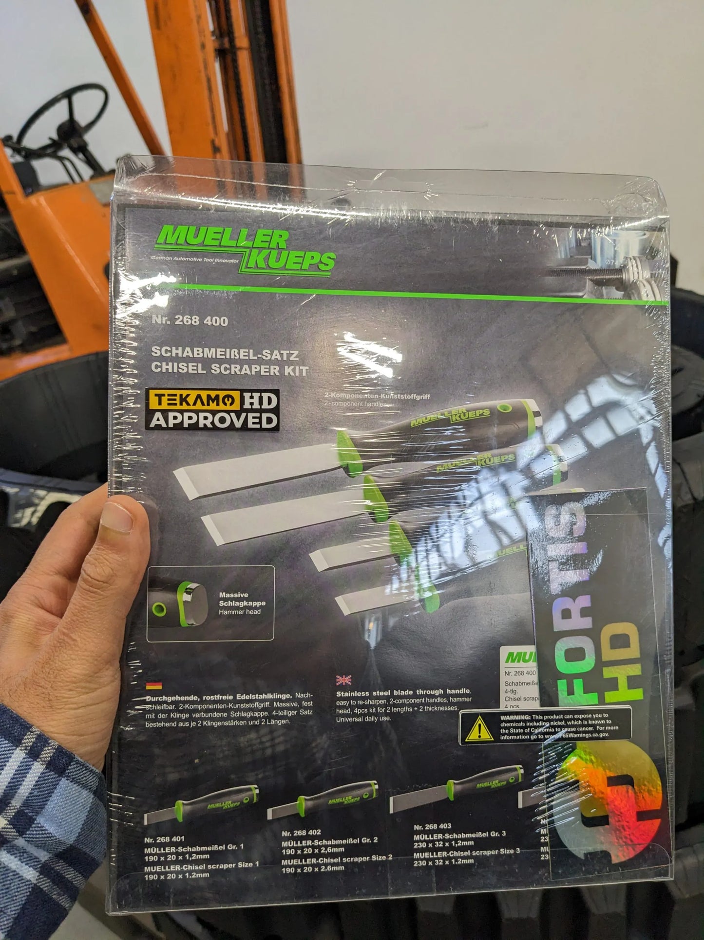 Mueller Kueps Chisel Scraper Kit