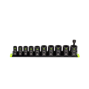 GRIPEDGE RPT Socket Extractor Set — 10-Pc, 3/8″ Drive Metric
