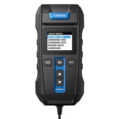 TOPDON BT300P Battery / Charging / Cranking System Tester with Built-in Printer