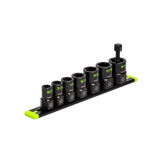 GRIPEDGE RPT Socket Extractor Set — 7-Pc, 3/8″ Drive SAE