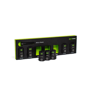 GRIPEDGE RPT Socket Extractor Set — 7-Pc, 1/2″ Drive Metric