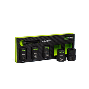 GRIPEDGE RPT Socket Extractor Set — 5-Pc, 1/2″ Drive SAE