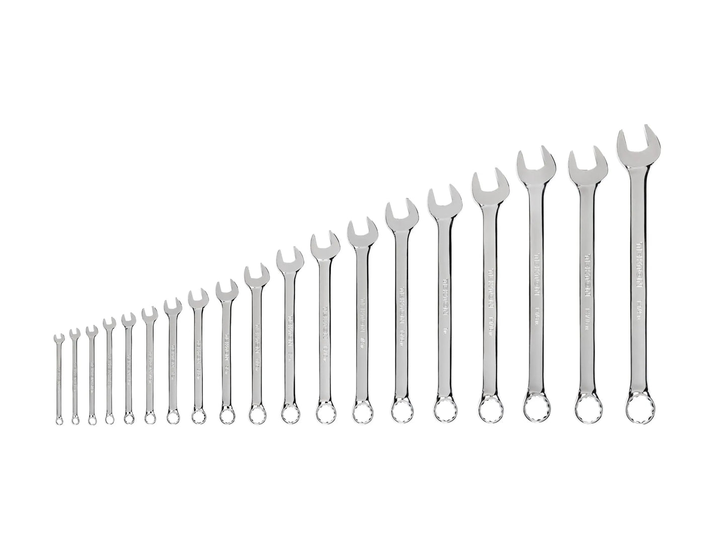 Tekton Combination Wrench Set, 19-Piece (1/4 - 1-1/4 in)
