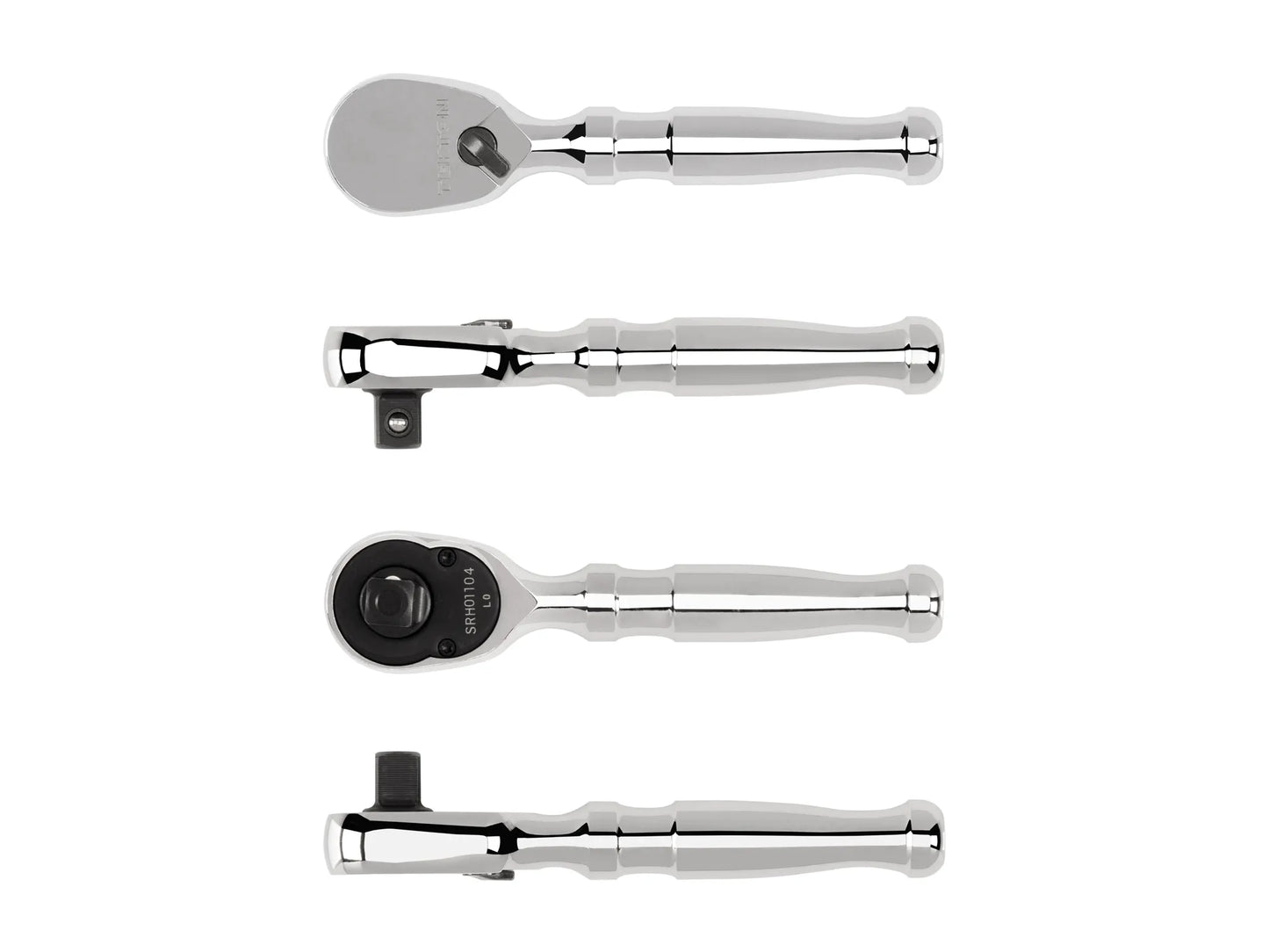 Tekton 3/8" Drive x 4.5" Stubby Ratchet Multiple Views