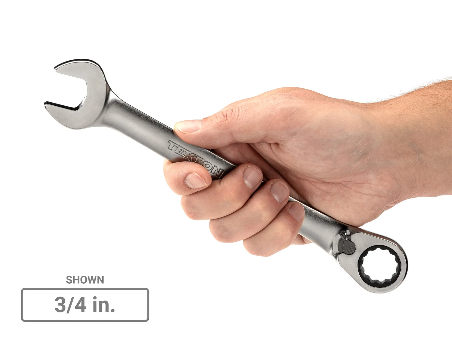 Tekton Reversible 12-Point Ratcheting Combination Wrench Set, 11-Piece (1/4-3/4 in)