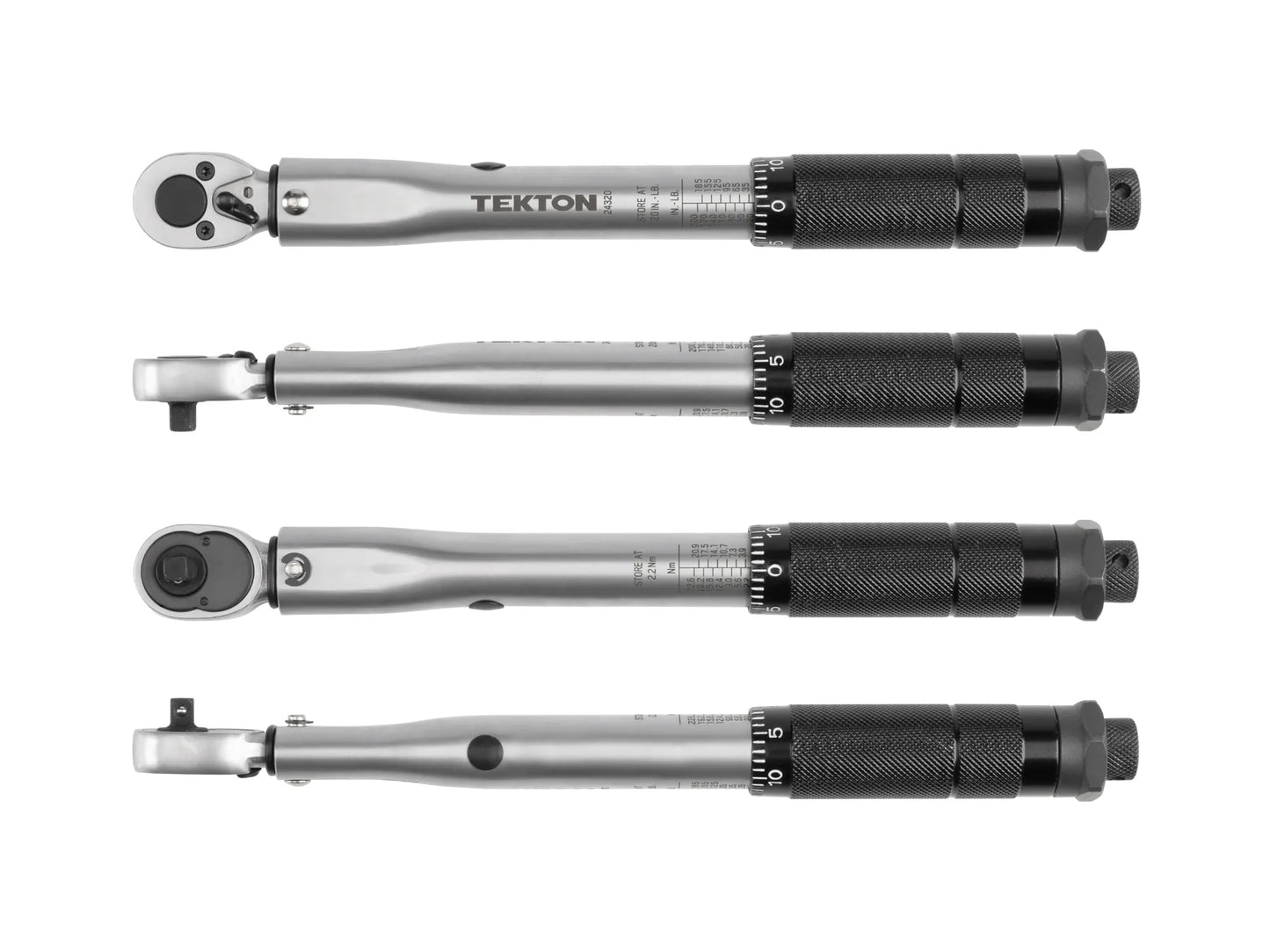 Tekton 1/4" Drive Micrometer Torque Wrench (20-200 ft-lb)