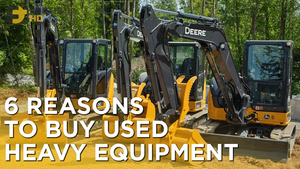 6 Great Reasons to Buy Used Heavy Equipment
