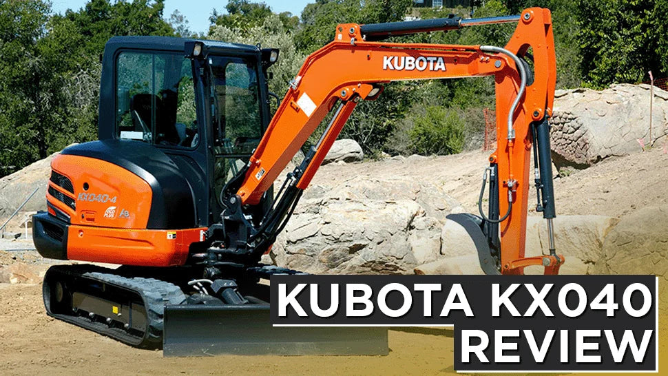 Kubota KX040 Review