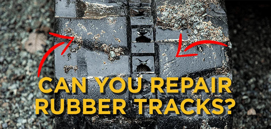 Can You Repair A Rubber Track?