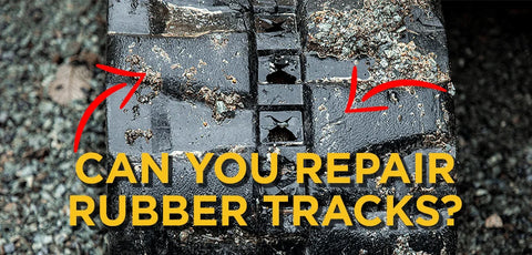 Can You Repair A Rubber Track?