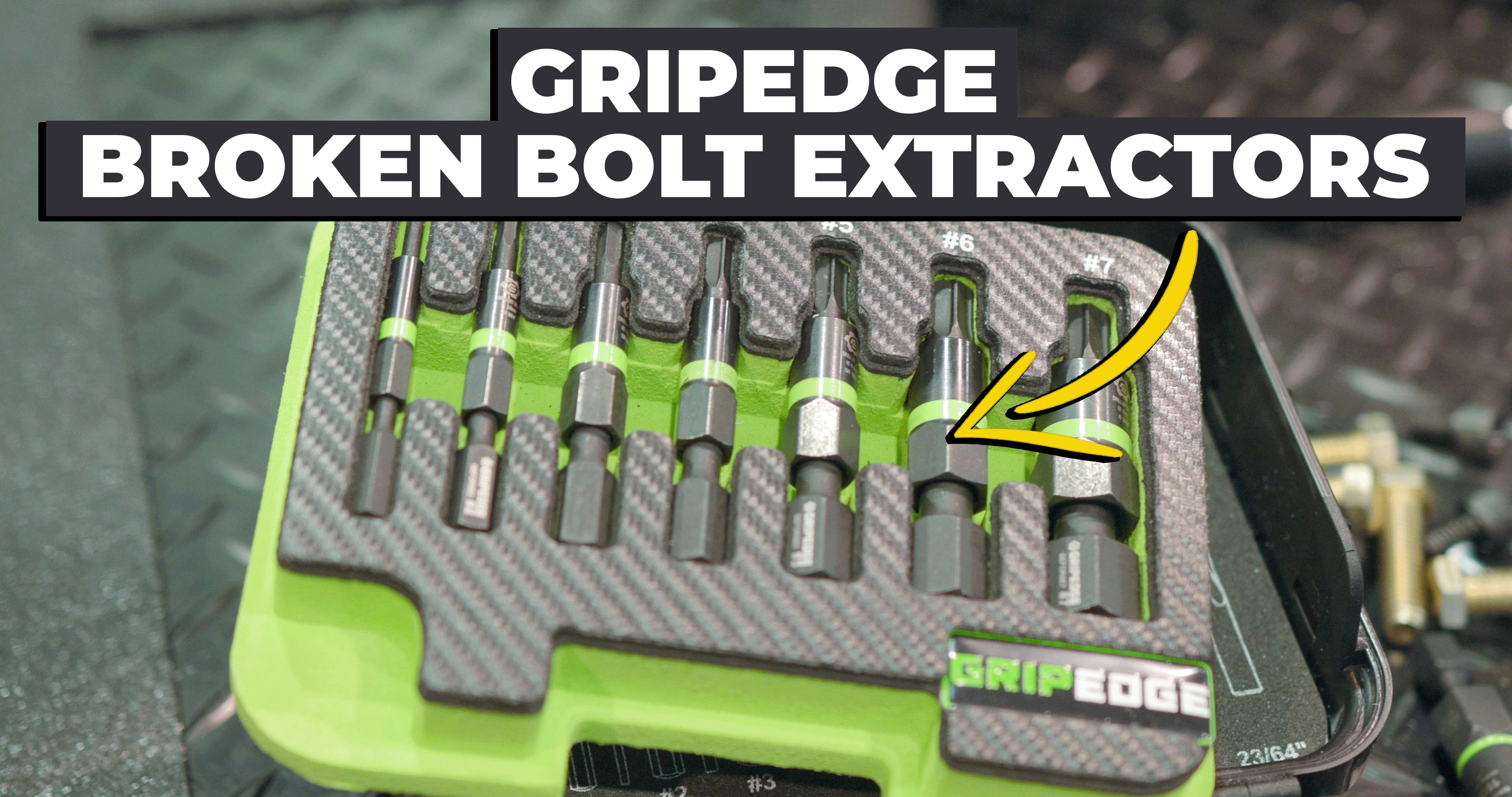 The Minor Changes That Make The GripEdge Broken Bolt Extractors Unique