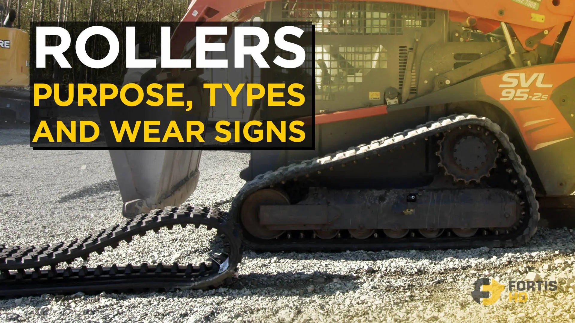 A Thorough Explanation of Heavy Equipment Rollers: Purpose, Types, and Wear Signs