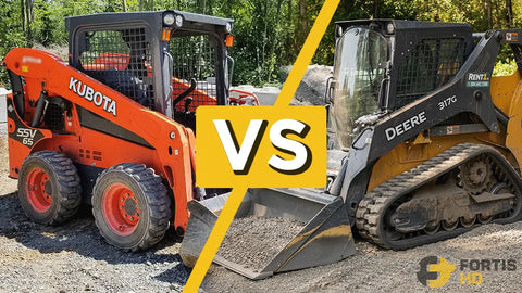 A Closer Look: Skid Steer vs Track Loader Face-Off