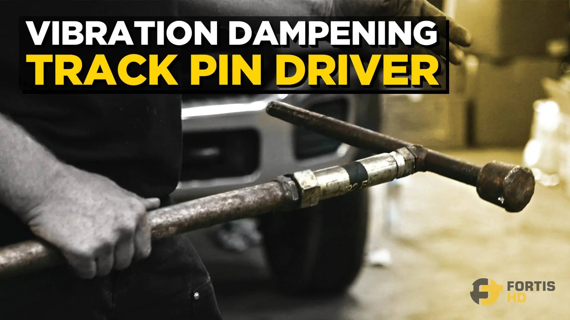 An Affordable, Versatile DIY Tool: The Track Pin Driver With Vibration Dampening