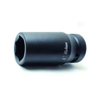 Ko-ken 1" Drive 6-point Thin Walled Semi Deep Impact Sockets Front View