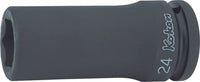 Ko-ken 3/4" Drive 6-point Standard Walled Deep Impact Sockets Front View