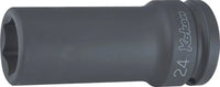 Ko-ken 3/4" Drive 6-point Thin Walled Deep Impact Sockets Front View