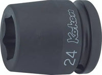 Ko-ken 3/4" Drive 6-point Standard Walled Regular Impact Sockets Front View