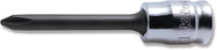 Koken 1/4" Phillips Bit Sockets Front View