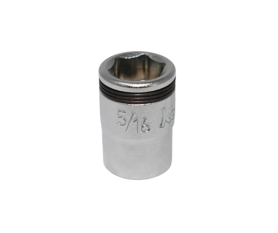 Ko-ken Special 1/4" Drive Short NUT GRIP® Socket — 5/16" Front View