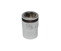 Ko-ken Special 1/4" Drive Short NUT GRIP® Socket — 5/16" Front View