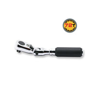 Ko-ken 1/4" Drive x 4.5" Flex Head Reversible Ratchet Front View