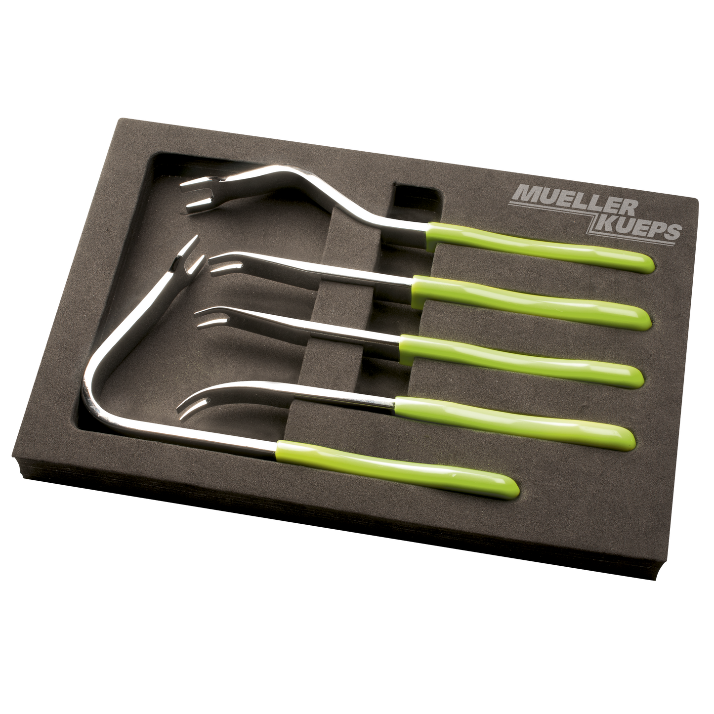Mueller-Kueps Clip Lifter Set, 5-Piece Trim & Panel Pry Tools