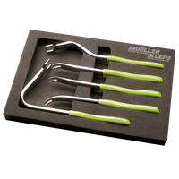 Mueller-Kueps Clip Lifter Set, 5-Piece Trim & Panel Pry Tools Front View