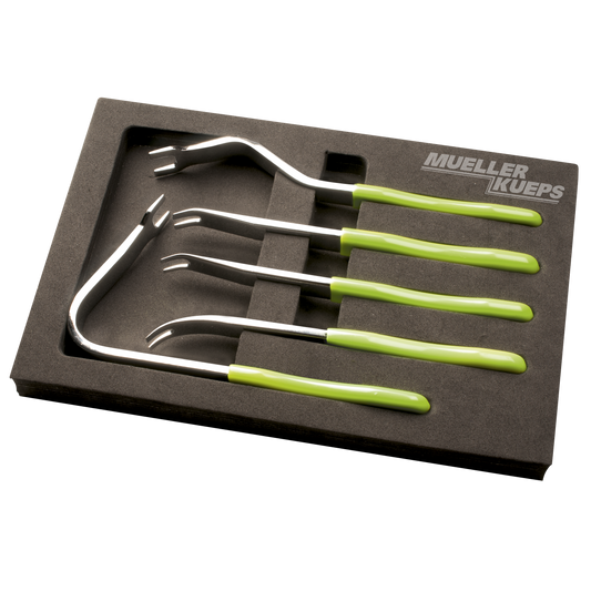 Mueller-Kueps Clip Lifter Set, 5-Piece Trim & Panel Pry Tools