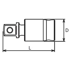 Ko-ken 1/4" Universal Joint