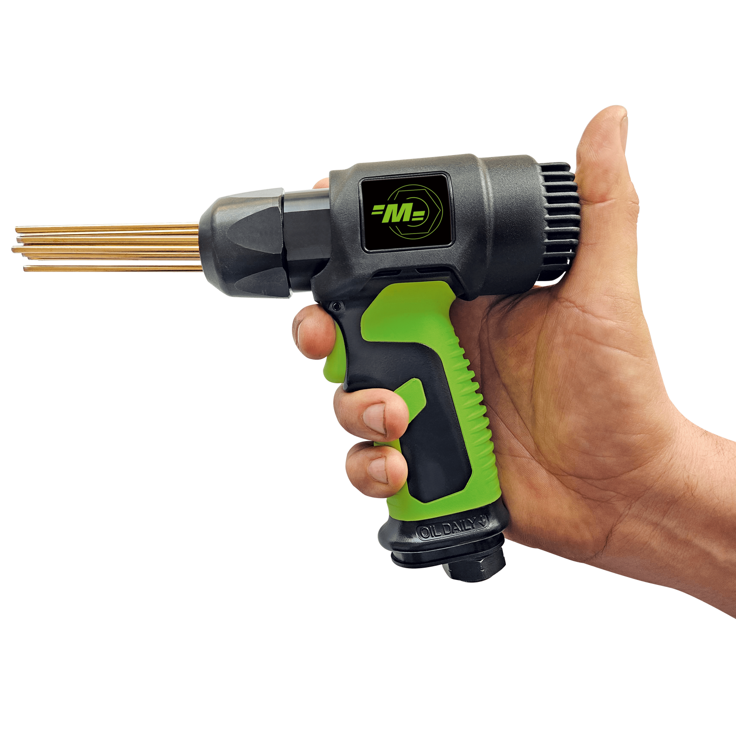 Image Showing Mueller-Kueps Needle Rust Remover — Pistol Grip