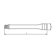 Ko-ken 3/8" Drive Extension Bars