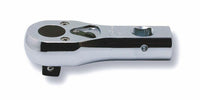 Ko-ken 3/8” Ratchet Handle — 24T, 81mm Short Front View