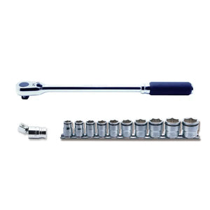 Ko-ken 3/8 Sq. Dr. 12-Point 125mm Length Extension Socket - 10mm