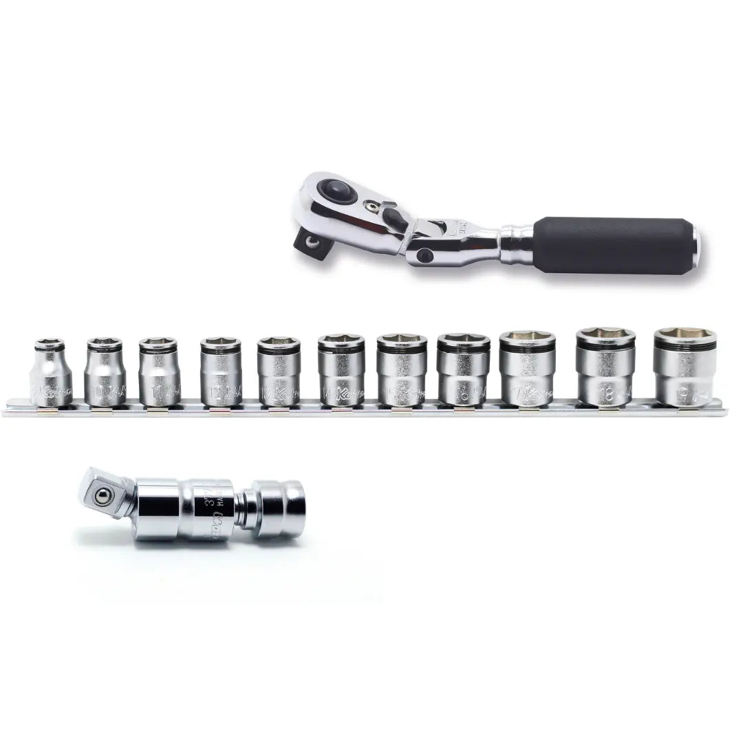 Ko-ken 3/8" Starter Bundle - Nut Grip & Z-Series w/ Quick Release