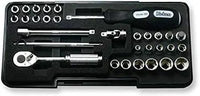 Ko-ken 1/4" Drive Socket Set (31 pieces) Front View