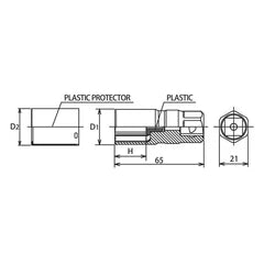 Ko-ken 1/2" Wheel Nut Sockets