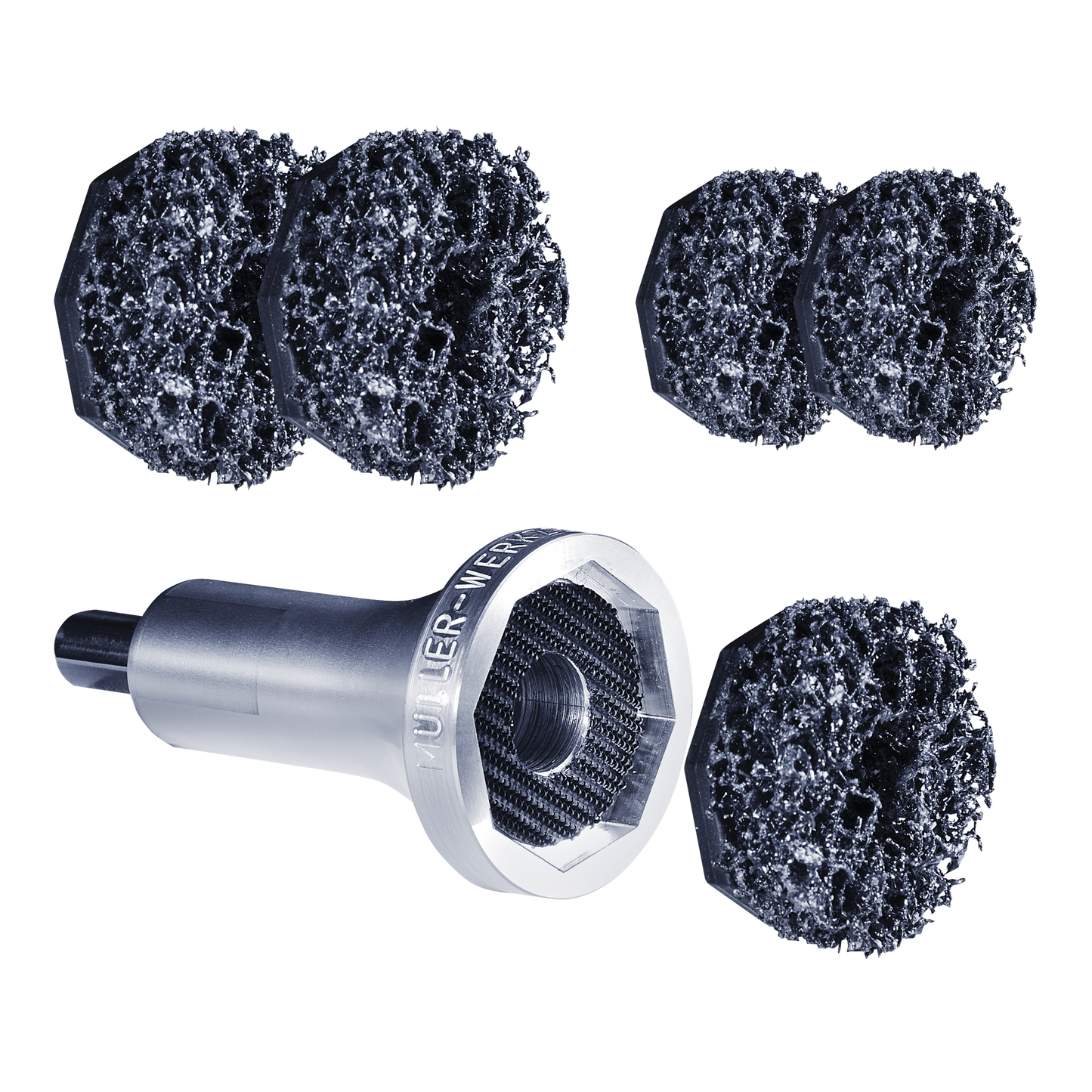 Mueller-Kueps 8-Point Alu Wheel Hub Grinder T.2 Kit