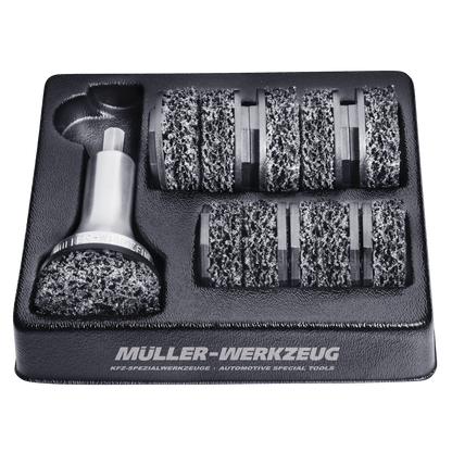 Mueller-Kueps 8-Point Alu Wheel Hub Grinder T.2 Kit