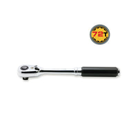 1/2" Sq. Dr. Ratchet Handle  72 teeth  Length 253mm Quick Release Z-series Front View