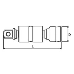 Ko-ken 1/2" Universal Joint