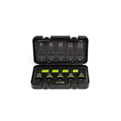 Impact Metric RPT Hex Bit Socket Set — 5-Pc, 3/4” Drive