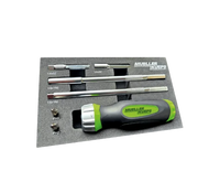 Mueller Kueps 7-Piece Ratcheting Screwdriver Kit Front View