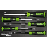Mueller Kueps 5 Pc. Screwdriver Set Front View